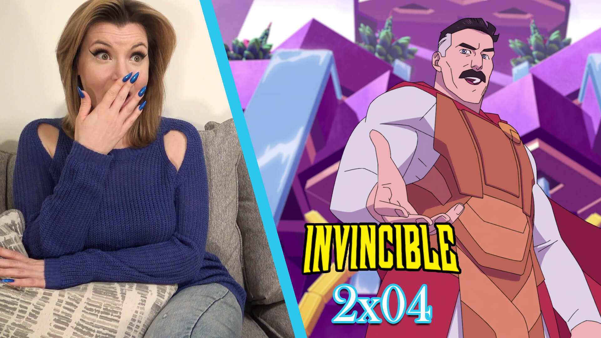 Invincible 2x04 Full Reaction - Sesskasays